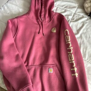 Carhartt Dusty Rose Relaxed Fit Hoodie